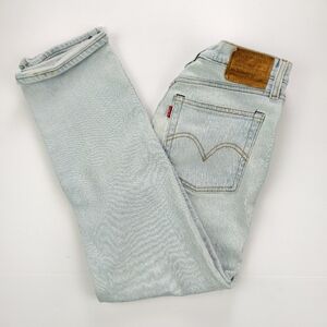 Levi’s Button Fly Light Wash Vintage Denim Jeans W27 L26 Classic Straight